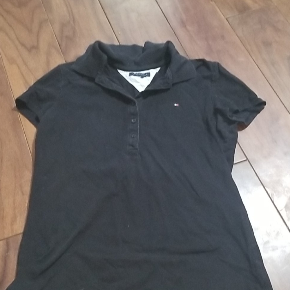 Tommy Hilfiger black polo